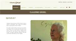 Desktop Screenshot of claudine-grisel.com